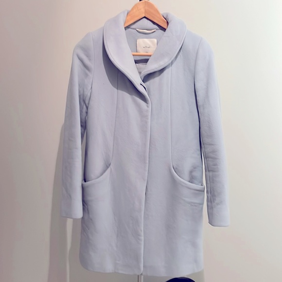Wilfred Wool & Cashmere Cocoon Coat